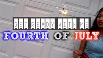 Get Ready With Me: 4th OF JULY! Hair, Makeup & Outfit Idea | Jasmine Inthabounh