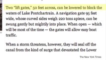 Hurricane Isaac, Katrina etc. - New Orleans Renewal (Levees Rebuilt)