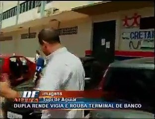 Roubo a caixa eletrônico