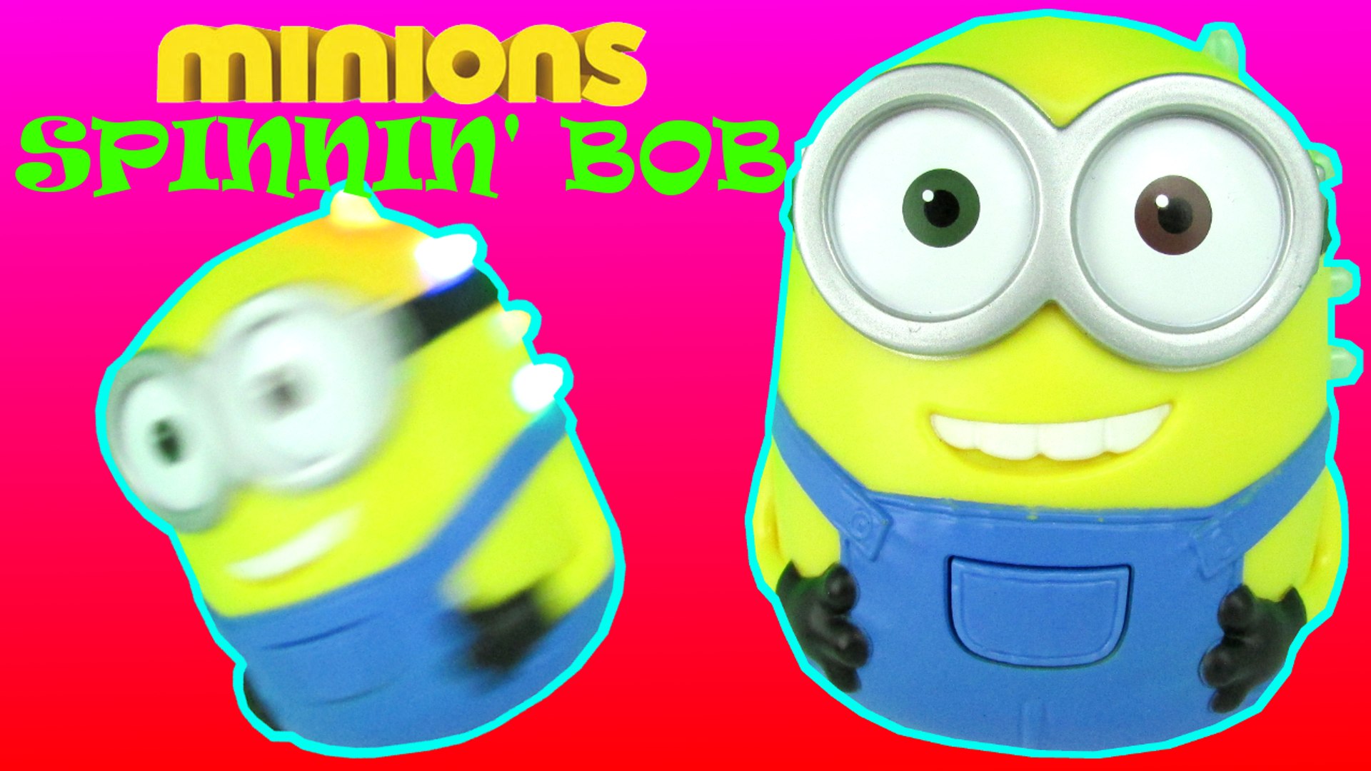 New Minions Movie Funny Music, Lights & Phrases Spinnin' Bob Fun Despicable  Me Kids Toys - video Dailymotion