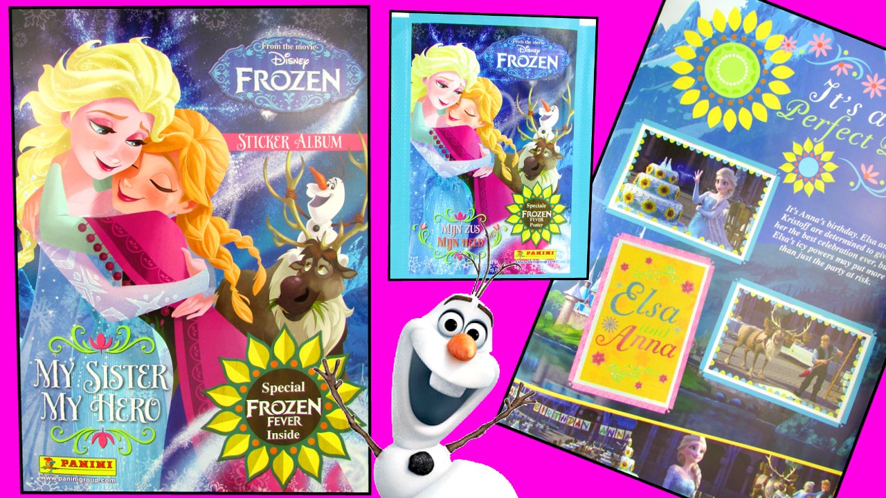 Frozen Fever Special Surprise Blind Bags Stickers Anna & Elsa Fun Kids Toys Videos