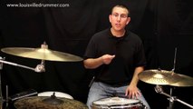 How to play drums - 6/8 over 4/4 Afro Cuban Beat