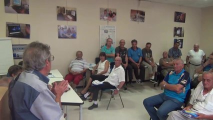 Ultime réunion des arbitres du Mondial la Marseillaise à pétanque 2015