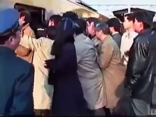 Japan Train during morning rush hour