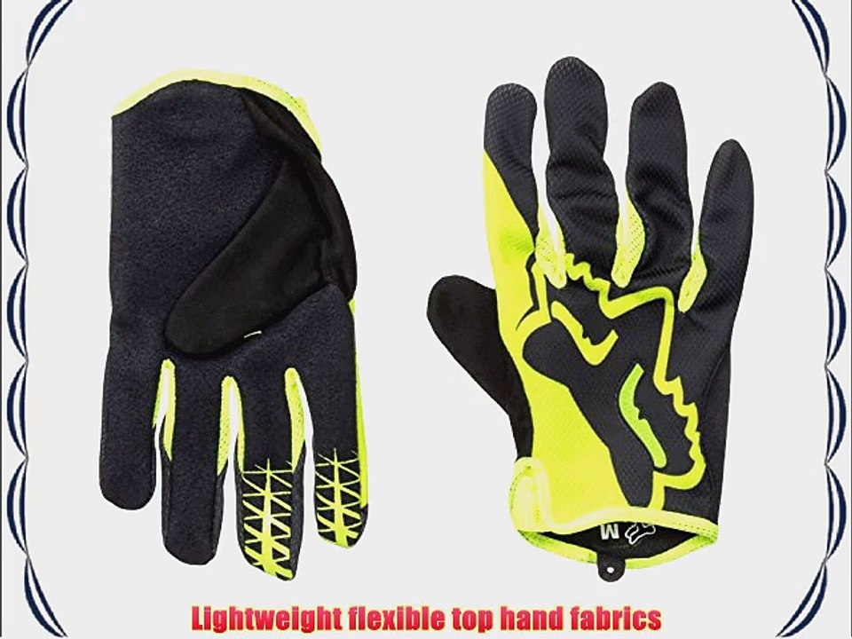 Fox Men's Demo Glove - Fluorescent Yellow XX-Large