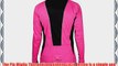 Piu Miglia Full Zip Thermal Long Sleeve Ladies Pink Cycling Jersey PM2218
