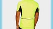 Ronhill Men's Bike Short Sleeve Zip Tee - Fluorescent Yellow Medium