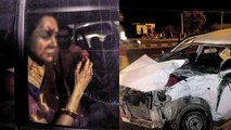 Hema Malini Severely Injured in Car Accident