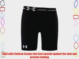 Mens 1 Pair Under Armour HeatGear Compression Shorts In 2 Colours - Large - Black