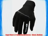 Sugoi Men's LT Run Running Gloves - Black Medium