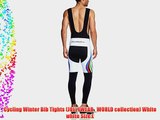 Cycling Winter Bib Tights (JOLLYWEAR_WORLD collection) White white Size:L