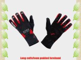Gore Bike Wear ALP-X 2.0 Soft Shell Men's Cycling Gloves black / red Size:11