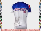 Spacket Men's Cycling Jersey Jacket Short Sleeves-Great Britain Lion Series (XXXL)