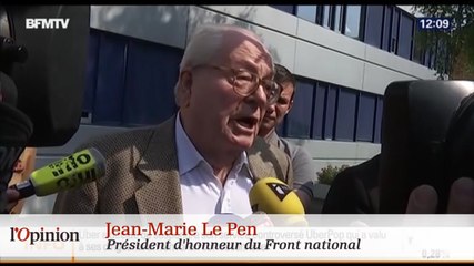 FN : Jean-Marie Le Pen se dit prêt à faire la guerre