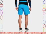 Odlo Men's Shorts Frischi - Dresden Blue/Lime Punch Large