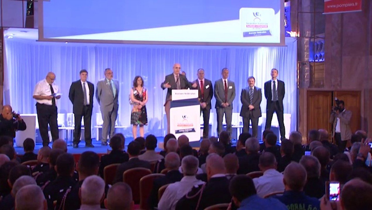 Assises de la Fédération nationale des sapeurs-pompiers (FNSPF) - 2015