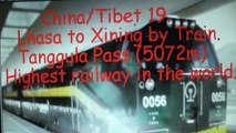 China/Tibet 19. Lhasa to Xining by train.
