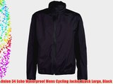 Union 34 Echo Waterproof Mens Cycling Jacket Black Large Black