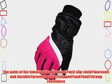Angou Autumn and Winter Ski Gloves Waterproof Thermal Cycling Gloves