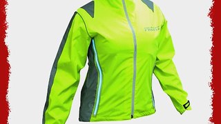 Proviz Women's Waterproof Jacket- Yellow Size 10