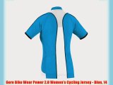 Gore Bike Wear Power 2.0 Women's Cycling Jersey - Blue 14