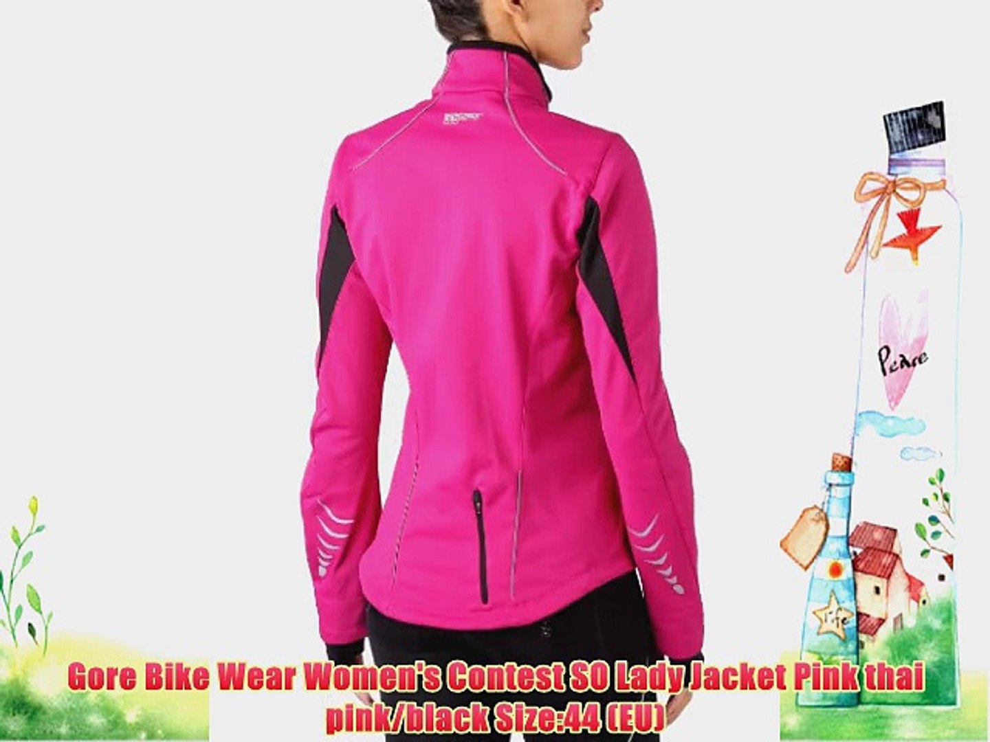 ⁣Gore Bike Wear Women's Contest SO Lady Jacket Pink thai pink/black Size:44 (EU)