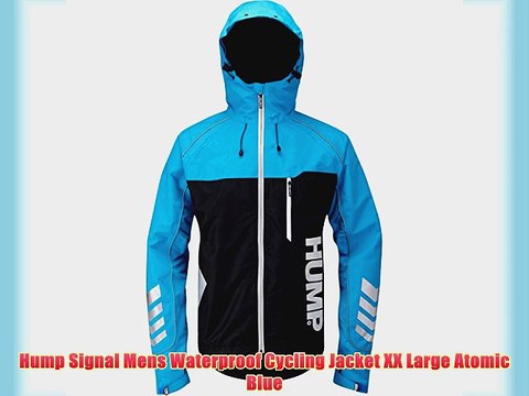 Hump Signal Mens Waterproof Cycling Jacket XX Large Atomic Blue