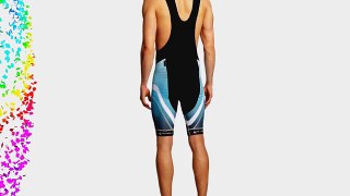 Dos Caballos Men's Acqua Bib Short - Turquoise/Black/White Medium