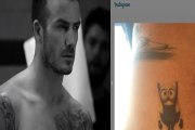 Un 'minion', el nuevo tatuaje de David Beckham