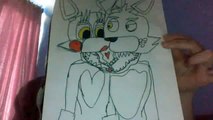 My Five Nights At Freddys Fnaf Foxy X Mangle Drawings - 