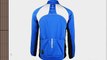 SANTIC Cycling Winter Jacket Fleece Thermal Long Jersey Long Sleeve (Blue 2XL)