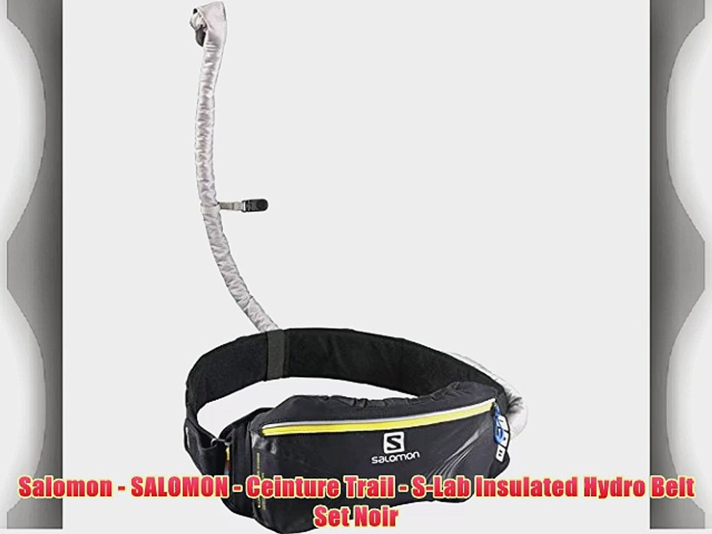 Salomon - SALOMON - Ceinture Trail - S-Lab Insulated Hydro Belt Set Noir -  video Dailymotion