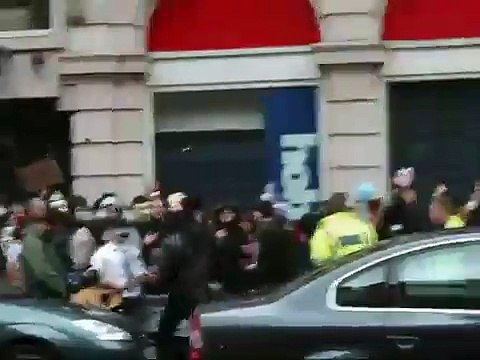 Anonymous Protest the Church of Scientology Manchester 2/2