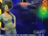 Jill Nicolini Hip Hops on CW11 News