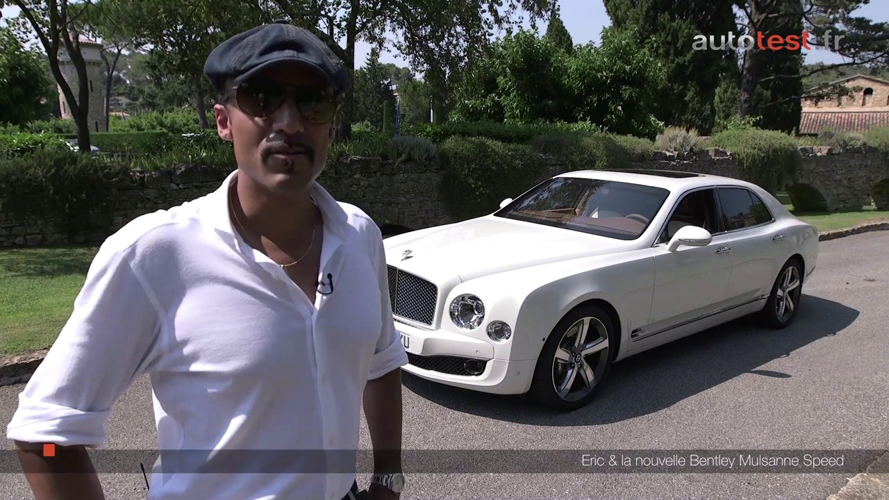 Essai video de la Bentley Mulsanne Speed via autotest .fr