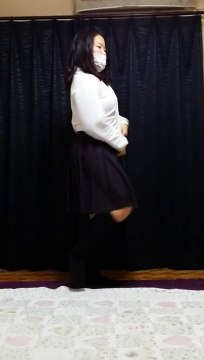 しむはる AOA ミニスカート Japanese ver dance cover