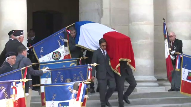 Nombreuses personnalités de droite aux obsèques de Charles Pasqua