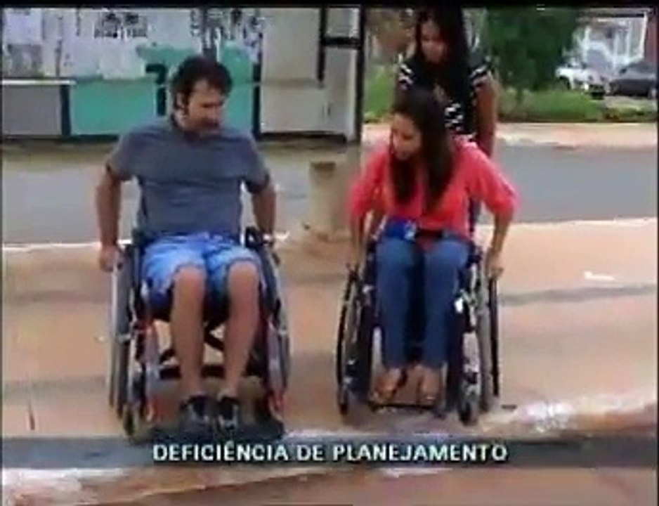 Obras de acessibilidade inacabadas