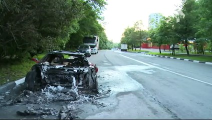 Moskova’da 3 araç kundaklandı