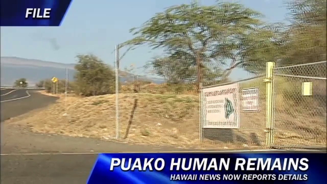 Human remains found in Puako