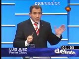 LUIS JUEZ - Debate a Gobernador de Cordoba 2007 -