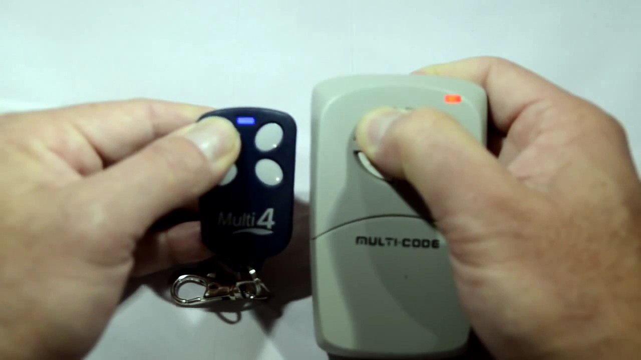 Universal remote gate and garage door opener programming