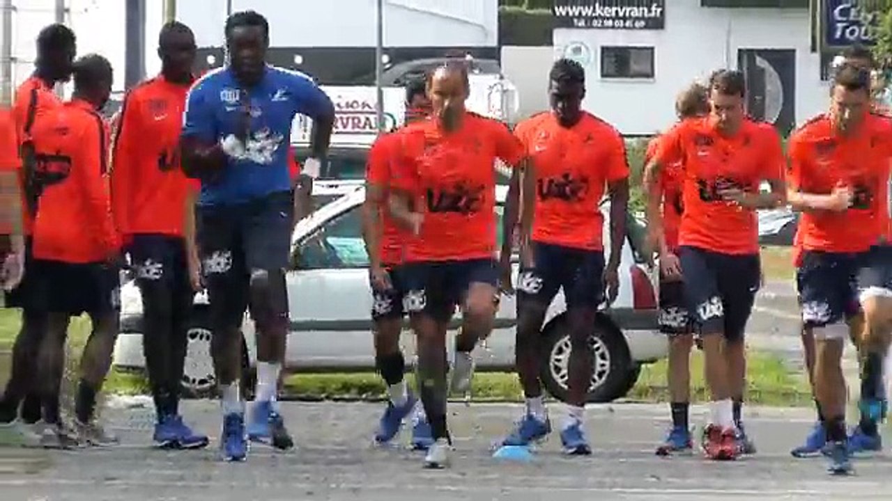 Séance d'entraînement du vendredi 3 juillet à Kerlaurent