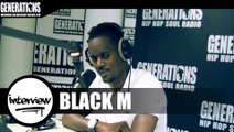 Black M - Interview (Live des studios de Generations)