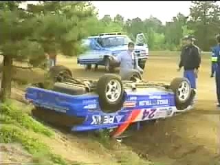 hill climb race bad crash