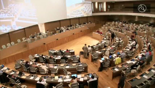 AP 29 juin 2015 - Intervention de Stéphanie PERNOD BEAUDON sur la fusion des Régions Auvergne et Rhône-Alpes