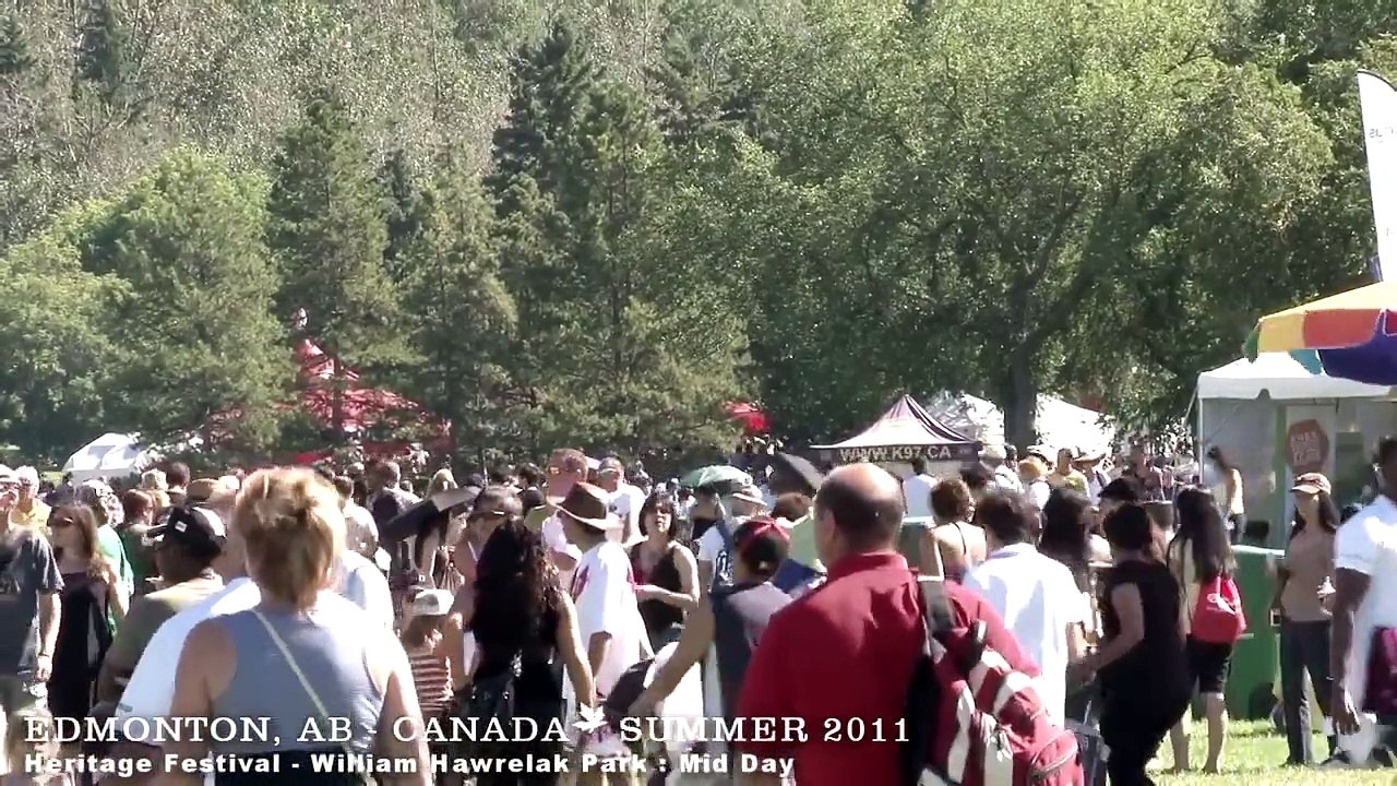 EDMONTON , ALBERTA   CANADA   A WALKING TRAVEL TOUR   HD 1080P