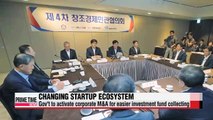 Korea to create solid startup ecosystem to lure investors