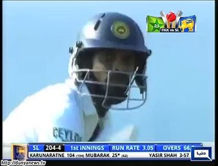 Sri Lanka's Fall Of Wicket 1st Innings