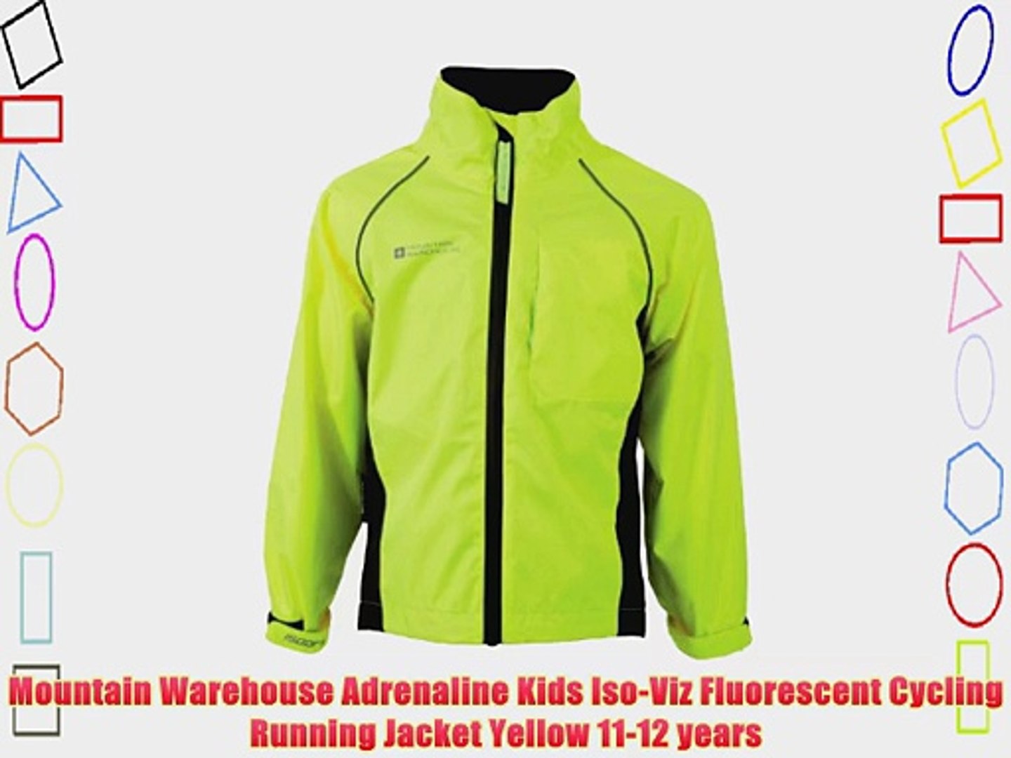 adidas hi viz running jacket